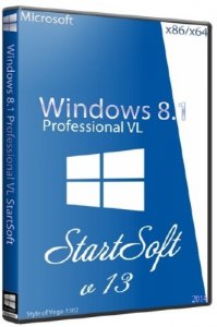  Windows 8.1 Professional VL x86/x64 StartSoft 13 (RUS/2014) 