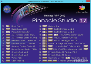  Pinnacle Studio 17.3.0.280 Ultimate Collection by VPP 