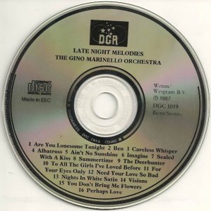  The Gino Marinello Orchestra - Latenight Melodies (1987) Flac/ mp3 
