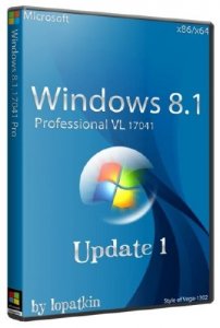  Microsoft Windows 8.1 Pro VL Update 1 by Lopatkin (86/x64/2014/RUS) 