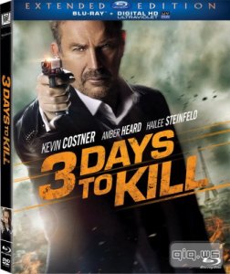  3    / 3 Days to Kill [EXTENDED] (2014/HDRip/2100MB/264!)  ! 