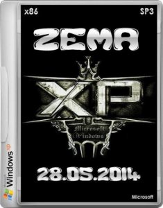  Windows Zema XP SP3 v.01 (x86/RUS/2014) 