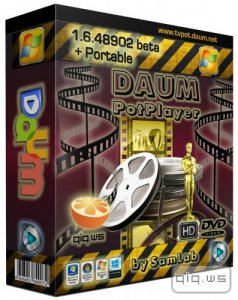  Daum PotPlayer 1.6.48902 beta Rus + Portable + Skins Pack (157 ./Rus) by SamLab  