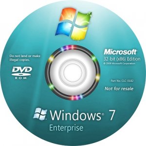  Microsoft Windows 7 x86 Enterprise SP1  QuickStart  (RUS/ENG) 