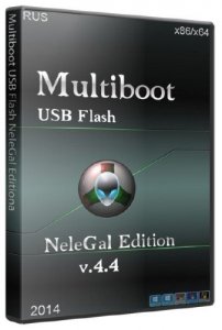  Multiboot USB Flash NeleGal Edition UEFI v4.4 (2014/RUS) 