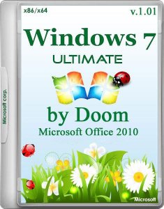  Windows 7 Ultimate x86/x64 by Doom v.1.01 (2014/RUS) 