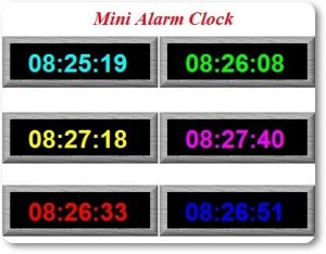  Mini Alarm Clock 1.01 Rus Portable 