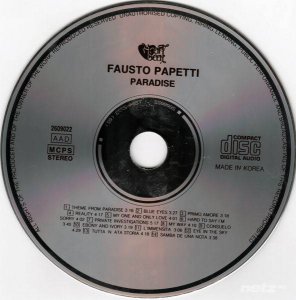  Fausto Papetti - Paradise(1990) Flac/Mp3 