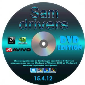  SamDrivers 15.4.12 DVD (2015/ML/RUS) 