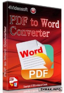  4Videosoft PDF to Word Converter 3.1.36 +  