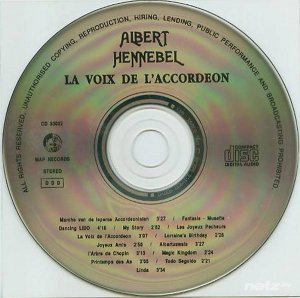  Albert Hennebel - La voix de L'accordeon (1988) 