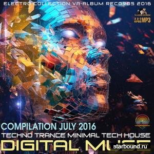 Digital Muse: Techno Mix July (2016) 